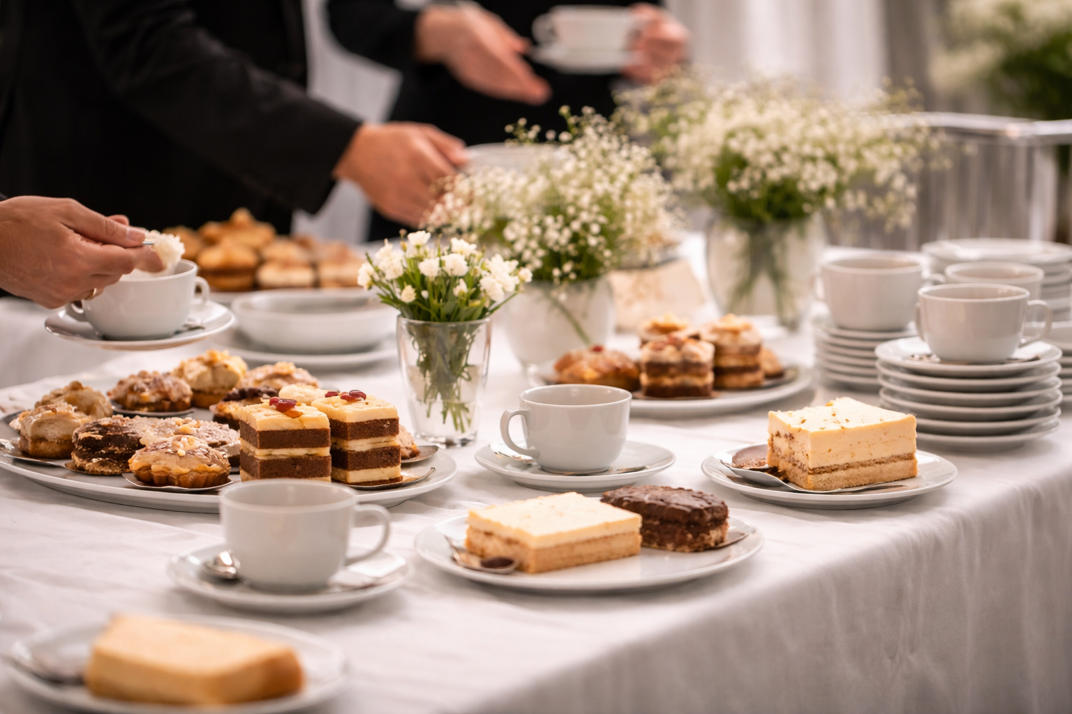 Ein Trauerkaffee der Bestattungshilfe Mehrtens in München